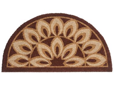 Doormat ALATNA Brown 45 x 75 cm Coir