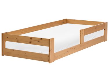 Kinderbett Kiefernholz PRIMELLES 90 x 200 cm Braun
