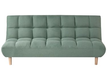 Schlafsofa 2-Sitzer RISOR Stoff Hellgrün