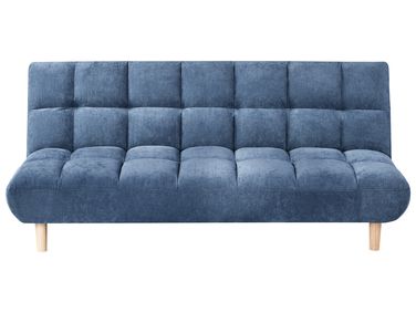 Schlafsofa 2-Sitzer RISOR Stoff Blau