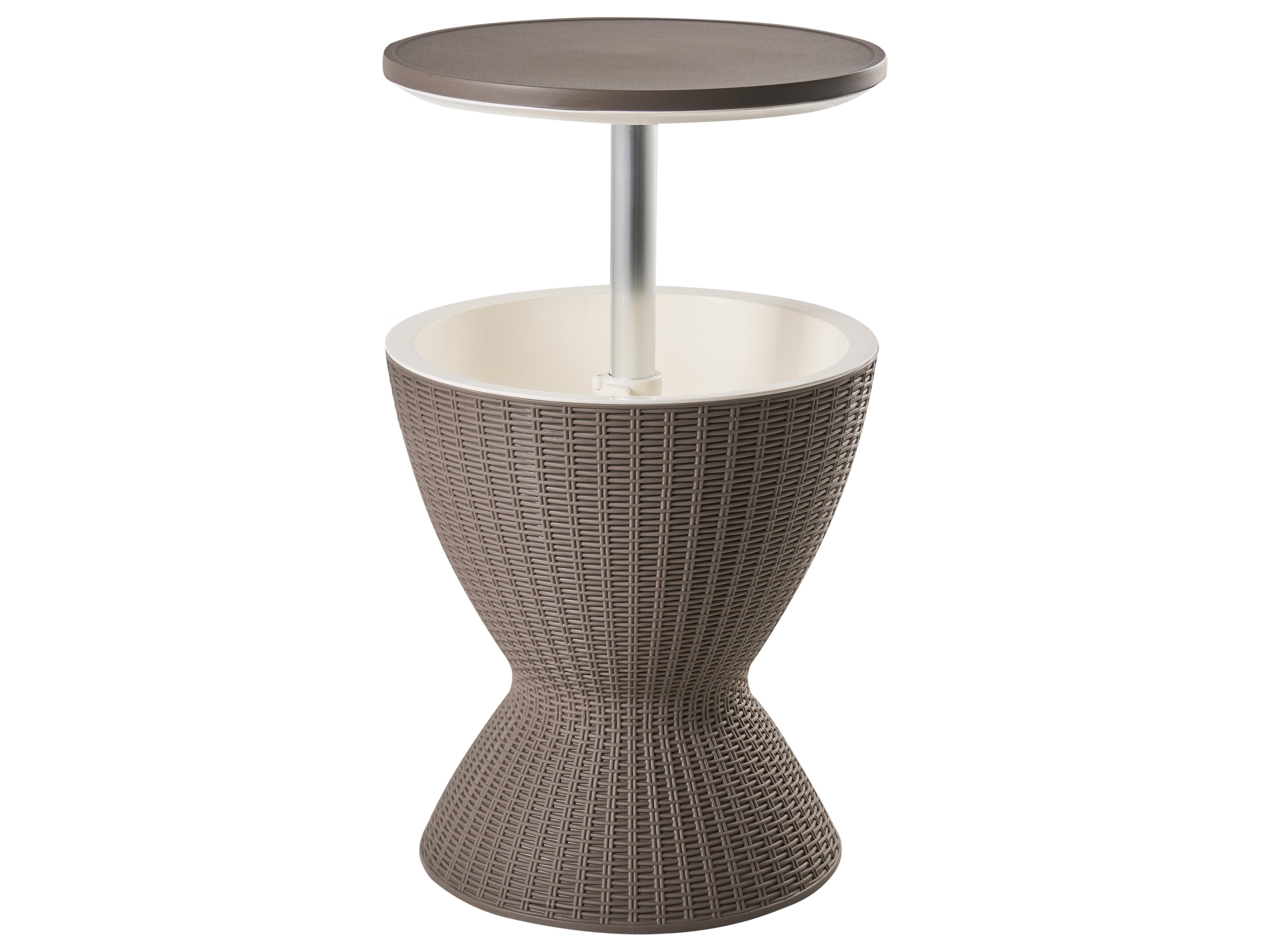 Kühlbar AISA 49 cm 49 cm Holzoptik Braun