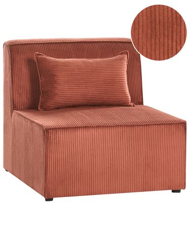 Sesselmodul LEMVIG Goldbraun Cord