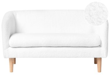 Kids Sofa DAGALI Boucle White