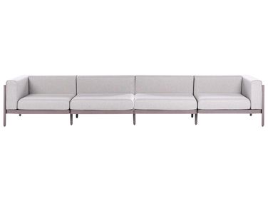 Garden Sofa 4 Seater FERRETTI Taupe
