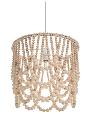 Chandelier VERUGAL Wood Light Brown