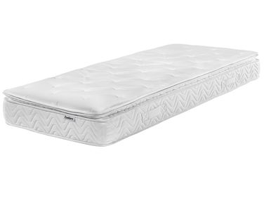 Memory Foam Pocket Spring Mattress LUXUS H3/4 Firm 90 x 200 cm (EU Single)