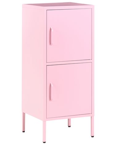 Büroschrank HURON Metall Rosa