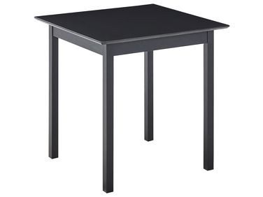 Esstisch VERITAS Schwarz 75 cm 75 cm Kiefernholz
