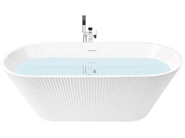 Freistehende Badewanne POTOSI 169 x 77 cm Weiß