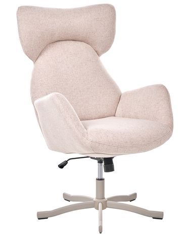 Drehsessel SONDERBY Stoff Beige