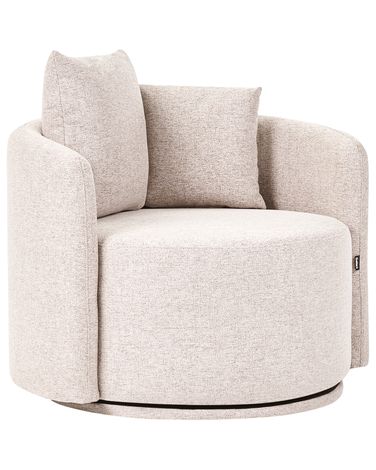 Drehsessel ENNORA Stoff Beige