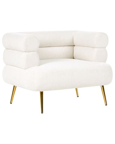 Armchair BOVIK Fabric Off-White