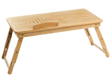 Foldable Lap Desk ORGE Light Brown 57 cm 35 cm