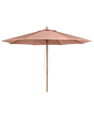 Market Parasol 270 cm TOSCANA Brown