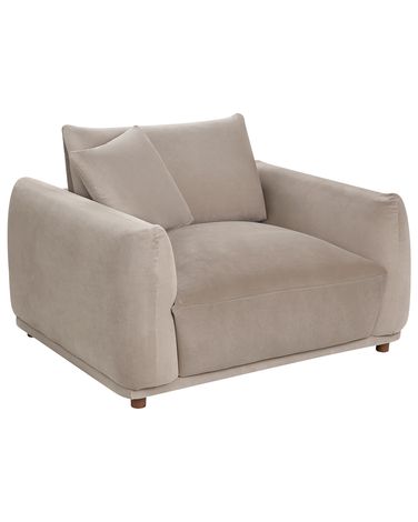 Armchair JUBEK Velvet Taupe