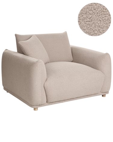Armchair JUBEK Boucle Beige