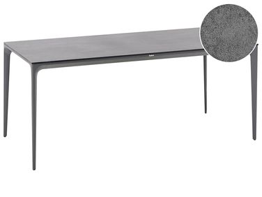 Conference Table SOVARETO 90 cm 180 cm Dark Grey