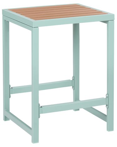 Garden Chair AVETRANA Metal Light Green