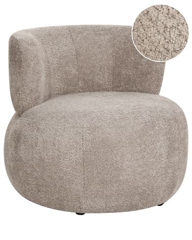 Armchair VOLDA Chenille Taupe