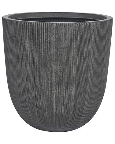 Blumenkübel CHIOS 44 cm Schwarz