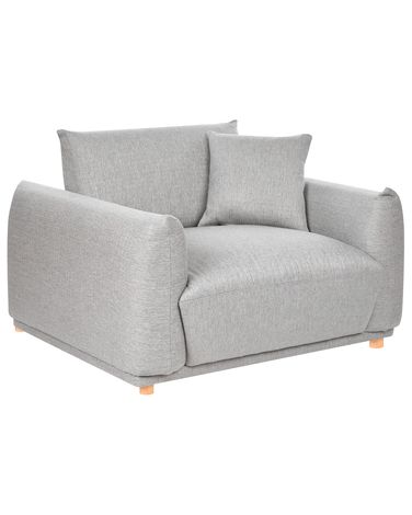 Armchair JUBEK Fabric Light Grey