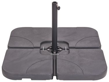 Sonnenschirmfuß CARIA Schwarz Quadratisch 9 kg