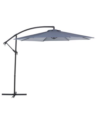 Ampelschirm 300 cm RAVENNA Dunkelgrau