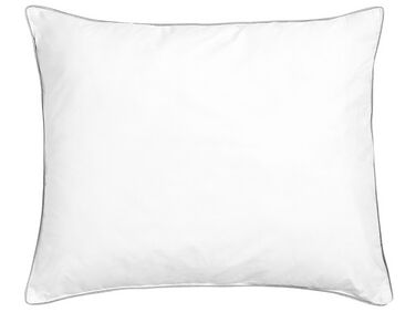 Bed Pillow PELISTER Low Microfibre 50 x 60 cm White