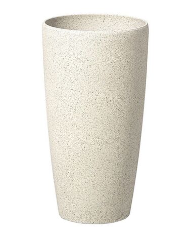 Blumenkübel ABDERA 23 cm Hellbeige