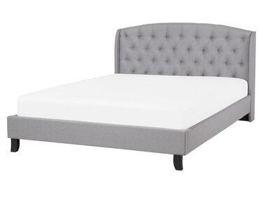 Bed Fabric BORDEAUX 160 x 200 cm (EU King Size) Light Grey