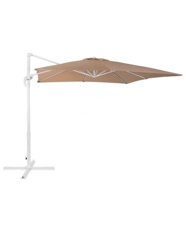 Ampelschirm 250 cm MONZA Sandbeige