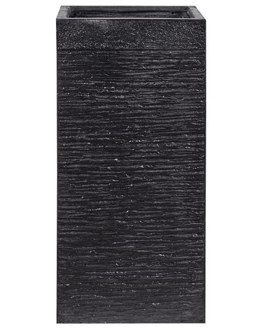 Blumenkübel DION 33 cm Schwarz