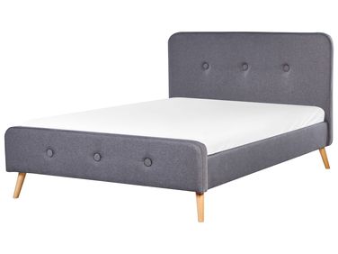 Bed Fabric RENNES 140 x 200 cm (EU Double) Dark Grey