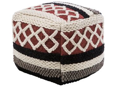 Pouffe SAGAR Cotton Multicolour