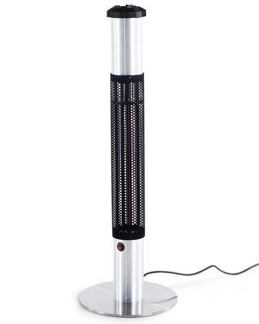 Freestanding Infrared Patio Heater VEZUVIO 1500 W Black