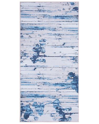 Rug BURDUR Blue 80 x 150 cm