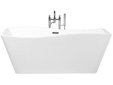 Freistehende Badewanne MARAVILLA 170 x 78 cm Weiß