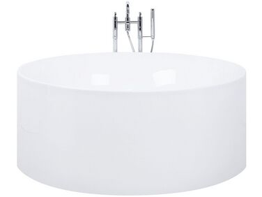 Freistehende Badewanne IBIZA 140 x 140 cm Weiß