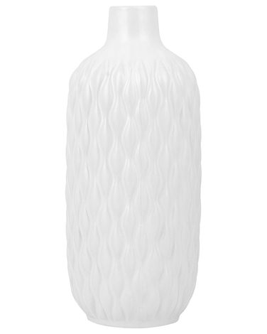 Dekovase EMAR Steinzeug 31 cm Weiß