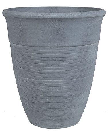Blumenkübel KATALIMA 50 cm Grau