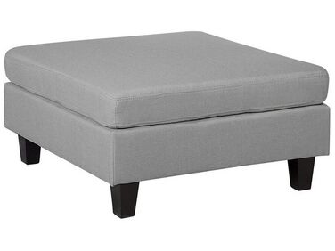 Ottoman FEVIK Fabric Light Grey