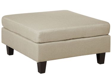 Ottoman FEVIK Fabric Beige