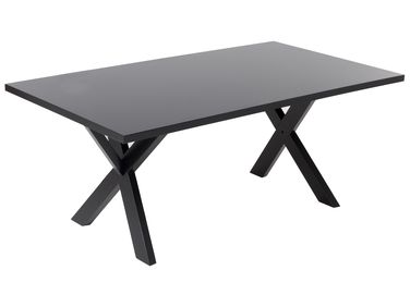 Dining Table LISALA Black 180 cm 100 cm