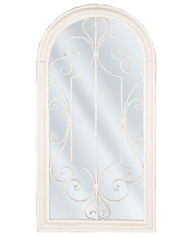 Wall Mirror CAMPEL 49 cm 97 cm Metal Off-White