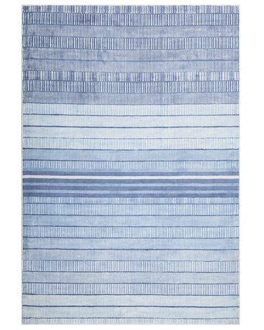 Rug YARDERE Light Blue 160 x 230 cm Viscose