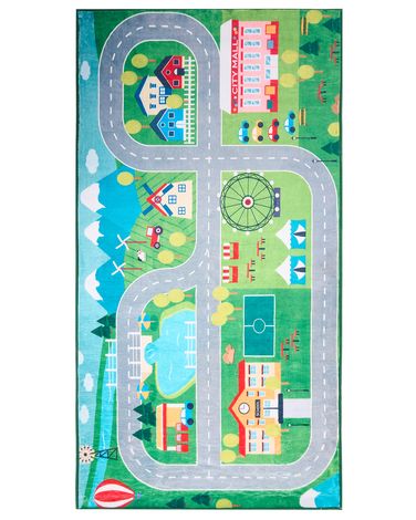 Kinderteppich SEBEN Grün 80 x 150 cm