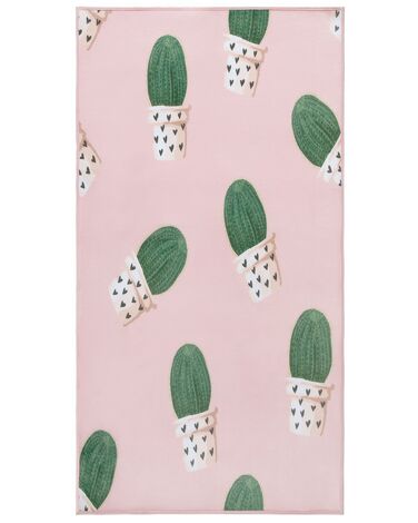 Kids Rug ELDIVAN Pink 80 x 150 cm