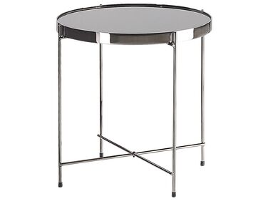 Beistelltisch LUCEA Sicherheitsglas Silber
