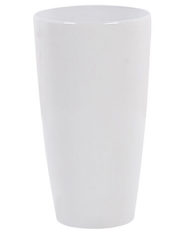 Blumenkübel TSERIA 40 cm Weiß