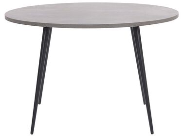 Esstisch ODEON Grauer Betoneffekt 120 cm 120 cm